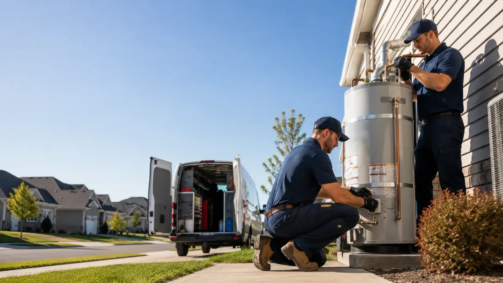 Water Heater Installation in Leslie, MI